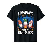 Camping with My Gnomies Funny Camping Outdoors Adventure T-Shirt