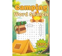 Camping word search: 490+ words Bold and easy to read | fun camping, wildlife and nature themed word searches on each page | 6x9 inches | for all ages.