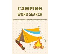 Camping Word Search: 55 Relaxing Puzzles for Camping & Outdoor Adventure Lovers