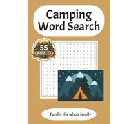Camping Word Search: Camping, Hiking & Outdoor Adventure Puzzles for Relaxation and Fun