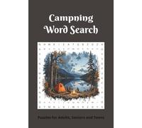 Camping Word Search: Camping Word Search with Easy to Read Print about Camping, Wildlife, Outdoors and More | 6x9 inches, 110 Pages | 50+ puzzles ... Gift for Vacations, Holidays and Relaxation