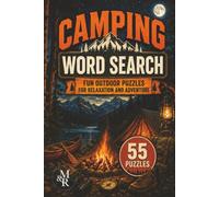 Camping Word Search: Fun Outdoor Puzzles for Relaxation and Adventure for all ages
