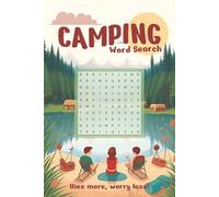 Camping Word Search: Puzzle book with Easy-to-Read print about Camping, Road trip, Hiking, The Great Outdoors and More | 6*9 inches | 60 Puzzles