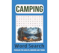 Camping Word Search Puzzle Book: Word Searches With Easy to Read Print about Camping, Camping Life, Camping Living and More { 6×9 inches, 110 pages } ... Gift for Vacations, Holidays and Free Times.