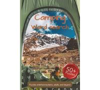 Camping Word Search Puzzle Book: Word Searches With Easy to Read Print about Camping, Hiking, Nature and More | 6x9 Inches, 111 pages | 50+ Puzzles… Gifts for Vacations, Holidays and Free Times