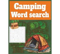 Camping Word Search Puzzle Book: Word Searches with Easy to Read print about Camping, Holidays, Fun Time, Free Time Camping Activity Puzzles and ... 80 Puzzles .... Gift for vacations, Holidays