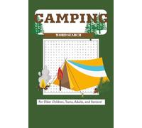 Camping Word Search Puzzle Book: Word searches with Easy-to-Read print About Camping, Nature, wildlife and More | 6x9 Inches, 110 pages | 50+ Puzzles ... Gifts for Vacations, Holidays, and Free Times!