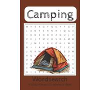 Camping Word Search Puzzle Book: Word Searches with Easy to Read Print about Camping, Woods, Camp Fires and More | 6x9 inches, 110 pages | 50+ Puzzles … Gift for Vacations, Holiday and Free Times