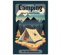 Camping Word Search Puzzle Book: Word Searches with Easy to Read Print about Campsites, Wildlife, Exploring and More | 6x9 inches, 110 pages | 50+ ... Gift for Vacations, Holidays and Free Time.