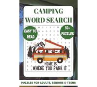 Camping Word Search: Word Searches with Easy to Read Print about Camping, Nature, Wildlife, and More | 6x9 inches, 110 pages | 50+ Puzzles ... A Relaxing Gift for Campers, Hikers & Outdoor Lovers