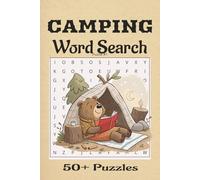 Camping Wordsearch Puzzle book: word searches with easy to read print about camping, hiking, outdoors, and more| 6x9 inches,110 pages| 50+ puzzles...gift for vacations,holiday