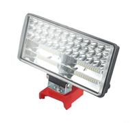 Camping Work Light 18V 5400LM with Belt Clip | 5400LM high output, flood and focus modes, 18V for battery compatible, belt clip included, for ideal for dark sites