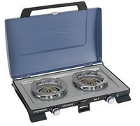 Campingaz 400S Camping Stove, Portable Two Burner Gas Cooker with Windshield, 4400 Watt