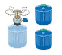 Campingaz Bluet Micro Plus Stove + 2 CV300 Gas Cartridge