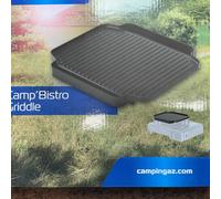 Campingaz Camp´Bistro Griddle Accessory, Aluminium, Black