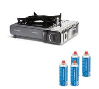 Campingaz Camp Bistro 3 Stove + 4 Pack CP250 Gas Cannisters