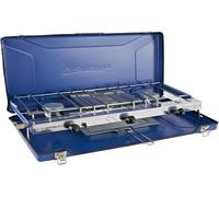 Campingaz Camping Chef Folding Double Burner Stove Portable Cooker With Grill
