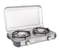 Campingaz Camping Kitchen 2 Camping Stove | 2 x 2000 Watts | 2-Burner Gas Stove with removable pan Supports | portable & compact