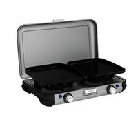 Campingaz Camping Kitchen 2 Camping Stove | 2 x 2000 Watts | 2-Burner Gas Stove with removable pan Supports | portable & compact