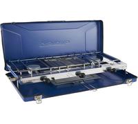 Campingaz Chef Folding Double Burner Stove and Grill, compact gas cooker for ca