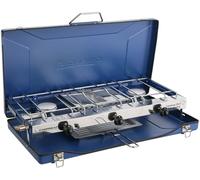 Campingaz Chef Folding Double Burner Stove & Grill, compact gas cooker 4500W