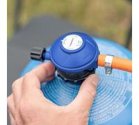 Campingaz Hose And Regulator Kit With Screw Ring - Blue, Blue