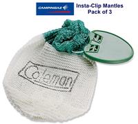 Campingaz Insta-Clip Mantle Pack of 3 - Stellia, Powerhouse & Unleaded Lanterns