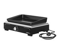Campingaz Plancha Electric 1 XD | Indoor & Outdoor Electric Barbecue with Cover | Plancha-Teppanyaki | Portable Balcony Barbecue | Non-Stick Coating | Cast Iron | 2500 W
