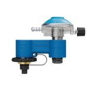 Campingaz Twin Connection Regulator Kit CV/R With Gas Hose and Clips