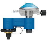 Campingaz Twin Connection Regulator Kit CV/R With Gas Hose and Clips