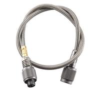 CAMPINGMOON 21.65-inch Multi-function Gas Hose for EN417 Lindal Valve Screw-on Type Canister and Device Z16