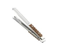 CAMPINGMOON BBQ Tongs 10-inch Stainless Steel Camping 26cm MS-40