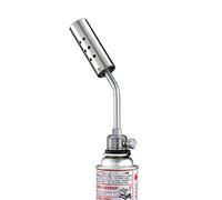 Campingmoon Butane Gas Torch High Power Kitchen Blow Torch for Cooking Flame Adjustable Gas Torch for Outdoor Charcoal Starter BBQ, Baking, Brulee