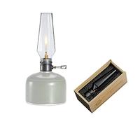 Campingmoon Camping Gas Lantern Outdoor Gas Tent Lamp Emergency Essential Lights with Wooden Case T-1