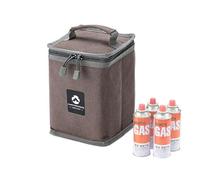 Campingmoon Camping Gear Lantern Storage Case (Khaki(T-8-BC))