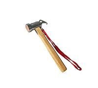 CAMPINGMOON Camping Hammer Peg Tent Stake Hammer Stainless Steel Built-in Pure Copper Head Wood Hand with Tent & Tarp Stake Remover C5