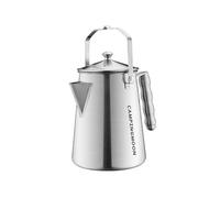 Campingmoon Camping Kettle, 1.5L 304 Stainless Steel Open Fire Coffee Pot,Folding Hangable Outdoor Stovetop Kettle for Camping Hiking Fishing Backpacking Trekking