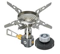 CAMPINGMOON Canister Stove Compact Foldable with Z07 CV to EN417 Gas Adapter XD-2-NE/Z07/I-1010