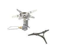 CAMPINGMOON Canister Top Stove Portable Compact Foldable w/igniter w/Gas Fuel Can Stabilizer XD-2F/Z41