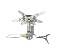 CAMPINGMOON Canister Top Stove Portable Compact Foldable w/igniter w/Gas Fuel Can Stabilizer XD-2F/Z41