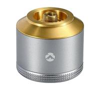 CAMPINGMOON Empty Refillable Canister for Backpacking Camping 15g Pocket Tank TC-15 Silver