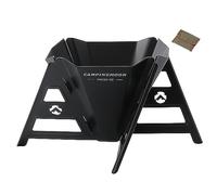 Campingmoon Folding Coffee Dripper for Pouring Over Camping Outdoor 304 Stainless Steel Black BKCOF-01