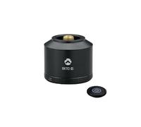 CAMPINGMOON Refillable Gas Canister Empty Pocket Tank for Gas Lantern Backpacking Camping 15g Black BKTC-15