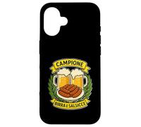 Campione di Salsicce e Birra, ci arrabbiamo Case for iPhone 16