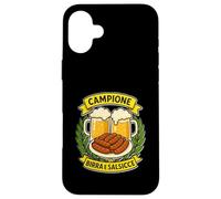 Campione di Salsicce e Birra, ci arrabbiamo Case for iPhone 16 Plus
