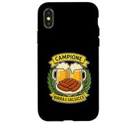 Campione di Salsicce e Birra, ci arrabbiamo Case for iPhone X/XS