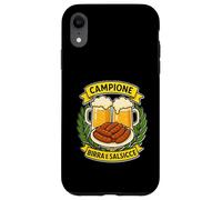 Campione di Salsicce e Birra, ci arrabbiamo Case for iPhone XR