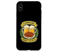 Campione di Salsicce e Birra, ci arrabbiamo Case for iPhone XS Max