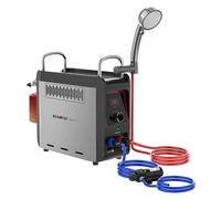 CAMPLUX Gas Water Heater 3 L/min with Pump, Compact Hot Water Solution for Camping & Vanlife, Nano 3