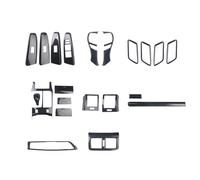 CamPLy 1 Set Car Interior Trim Decor Cover for Toyo-ta Reiz 2010-2013 LHD/RHD, Self-adhesive Decor Interior Trim Parts - Car Interior Cover Trim Stickers Accessories, High Configuration-A